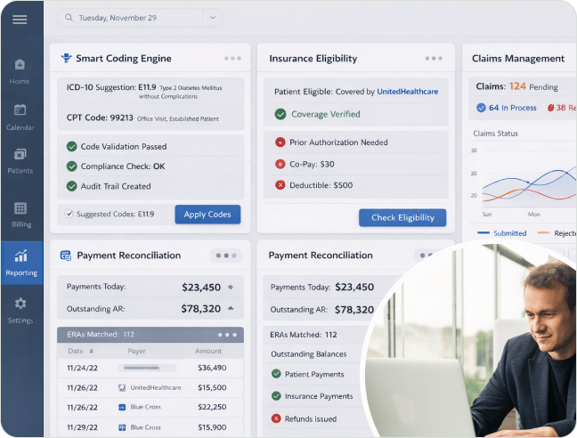Billing, Coding & Revenue Cycle Integration