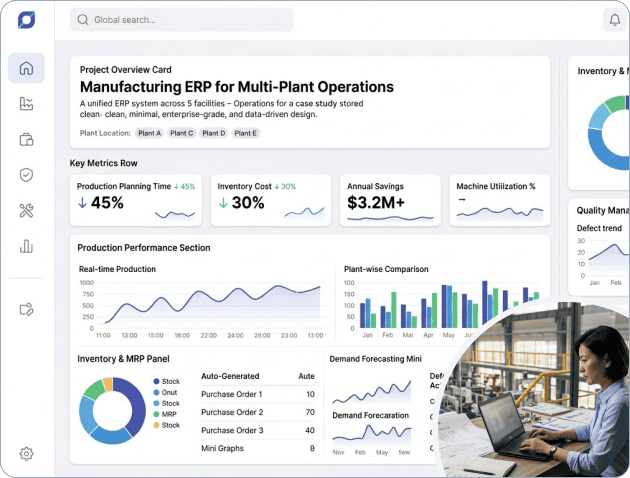 Manufacturing ERP for Multi-Plant Operations