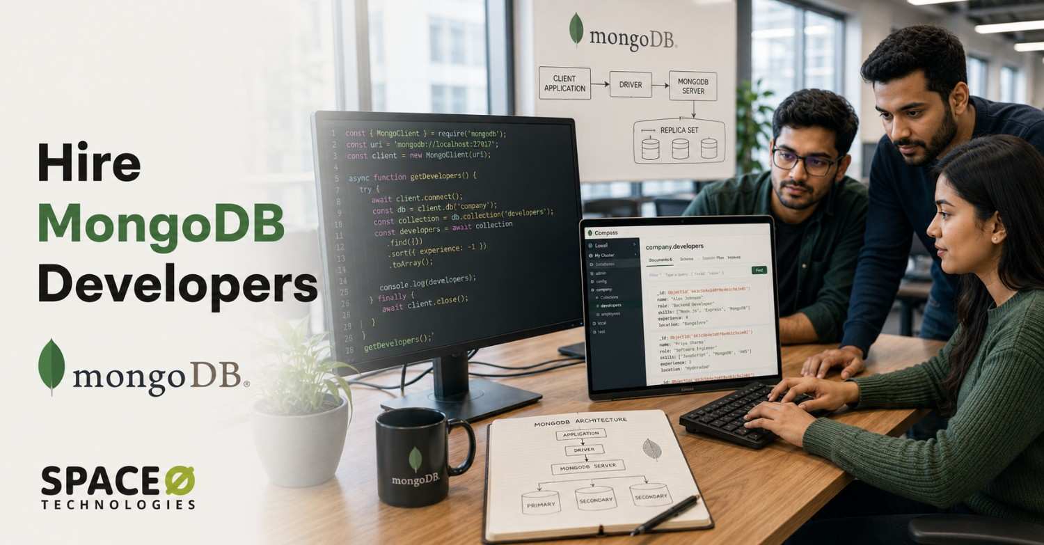 Hire MongoDB Developers with Space-O Technologies