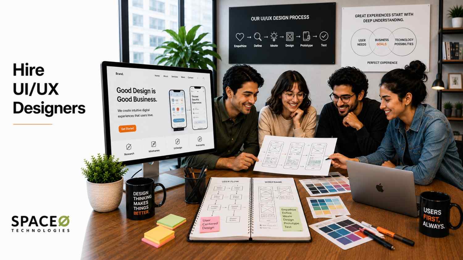 Hire UI/UXDesigners
