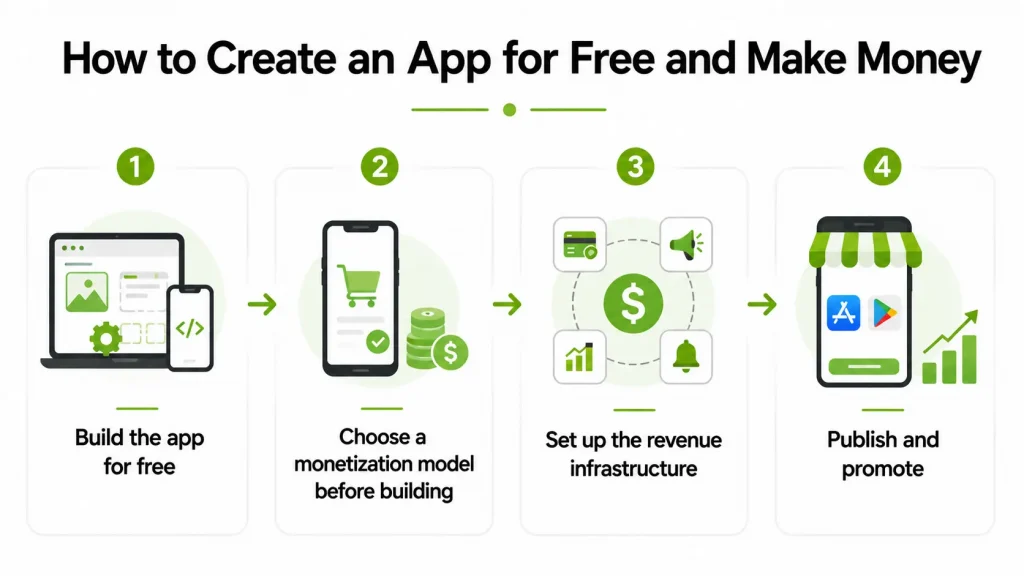 How to Create an App for Free and Make Money