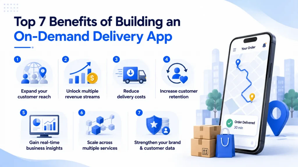 Benefits of Building an On-Demand Delivery App