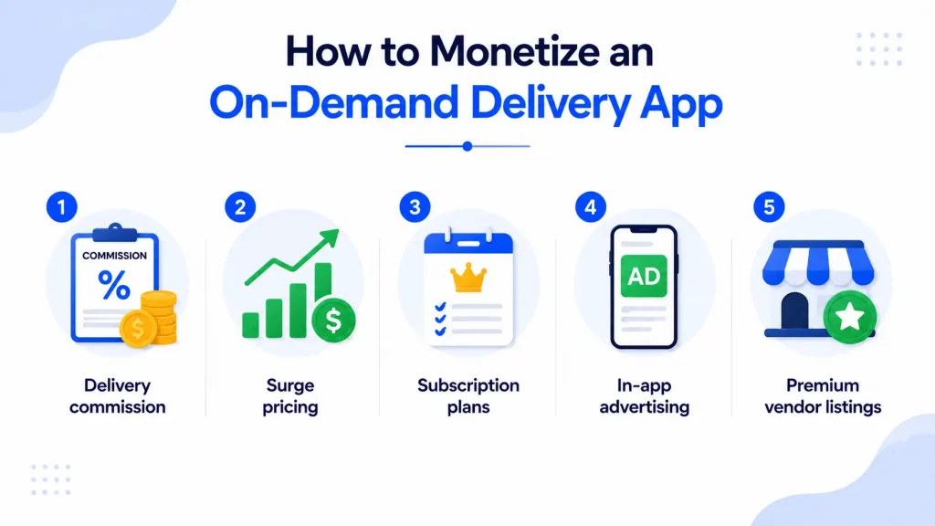 How to Monetize an On-Demand Delivery App