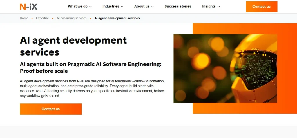 N-iX- AI Agent Development Services
