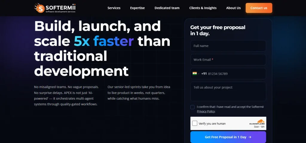 Softermii- AI Agent Development Services