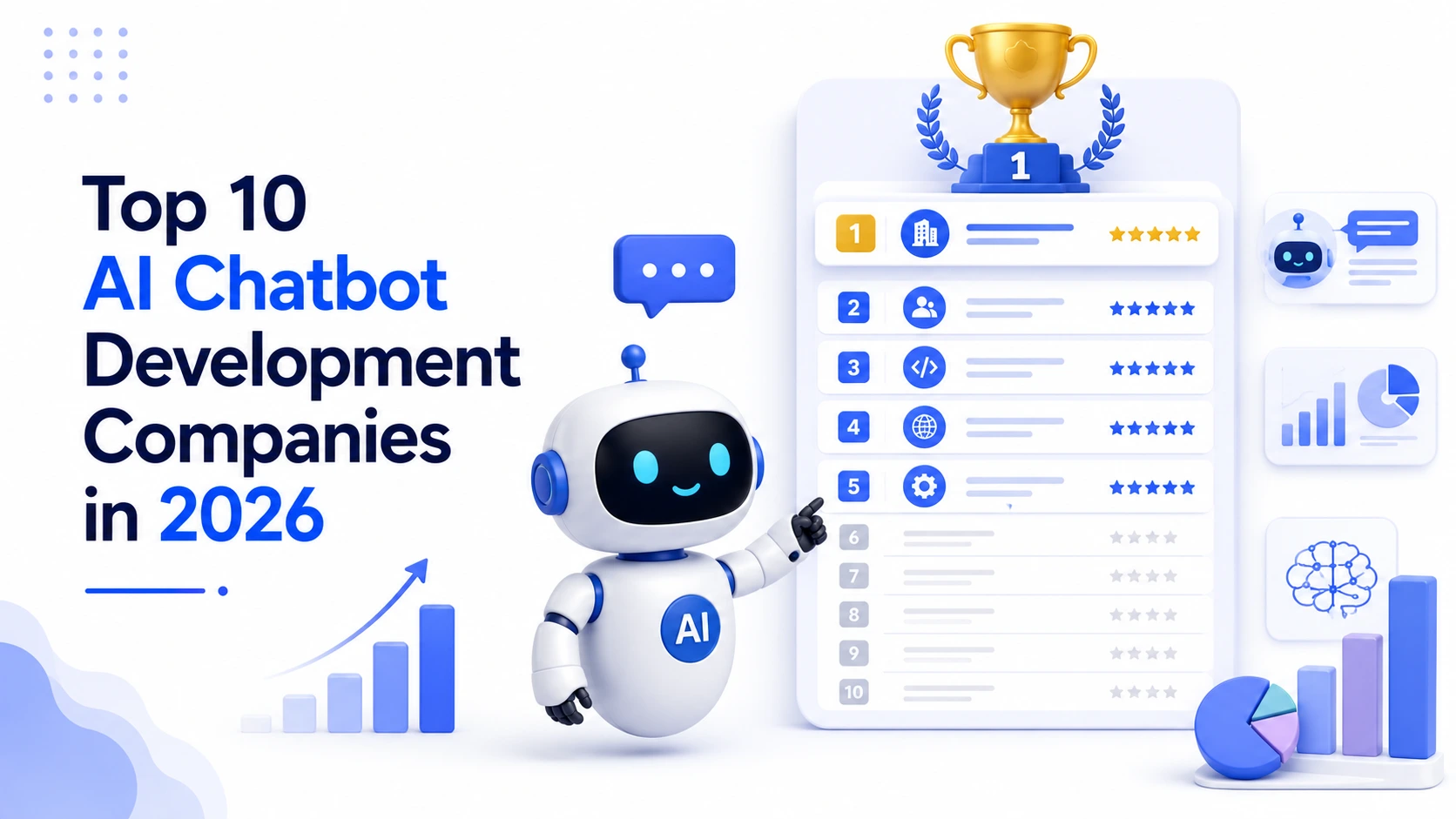 Top 10 AI Chatbot Development Companies