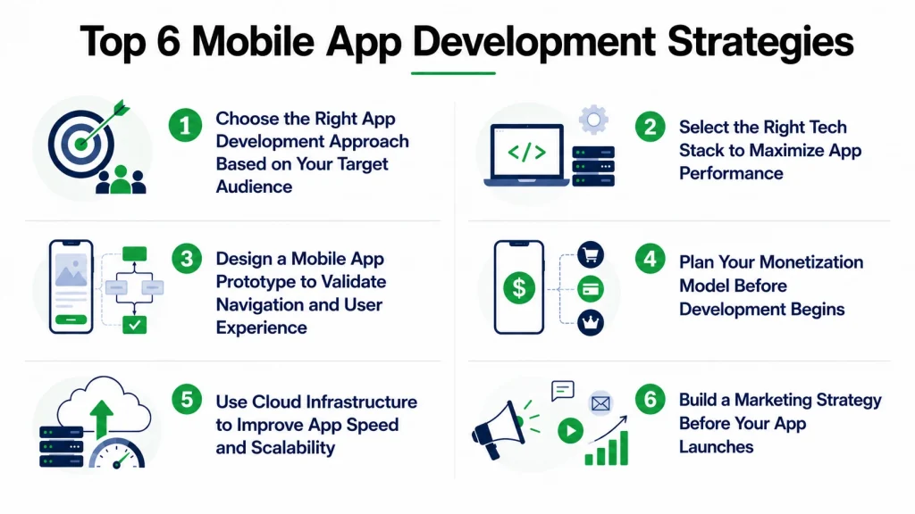 Top 6 Mobile App Development Strategies