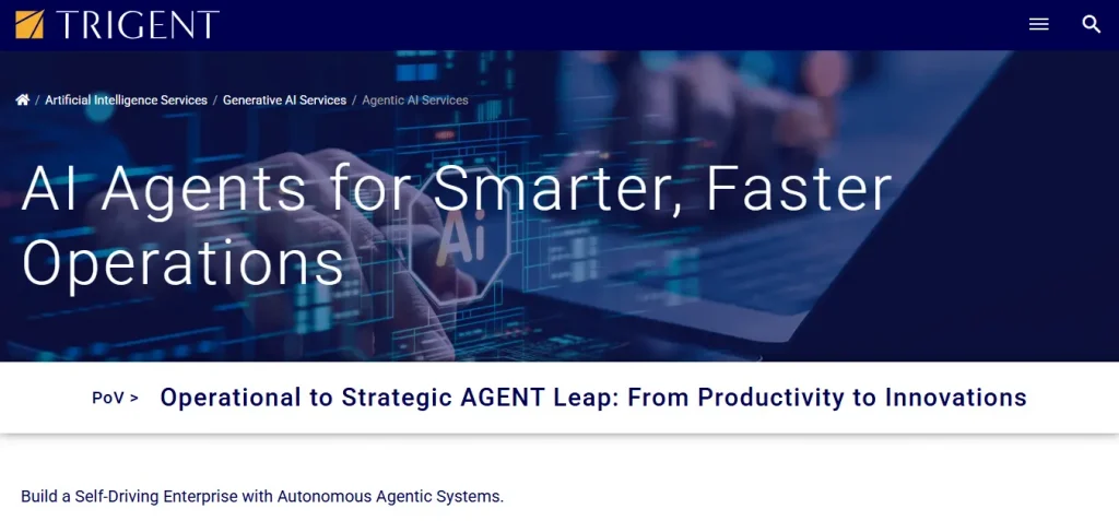 Trigent - AI Agent Development Services