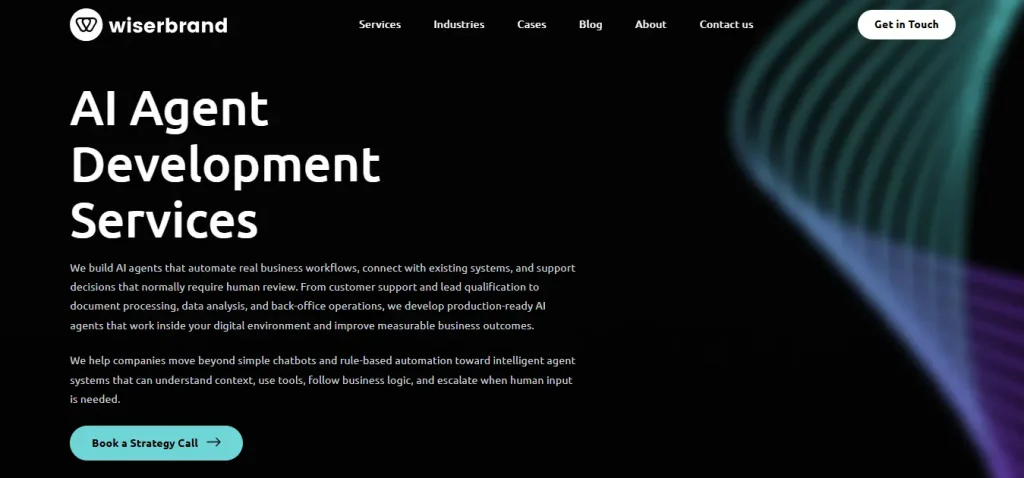 WiserBrand- AI Agent Development Company