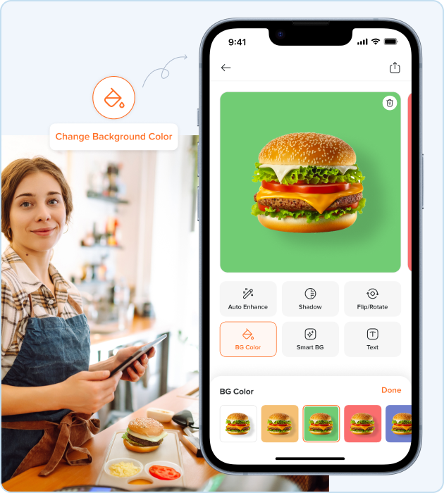 About MenuSnap AI food photo editor