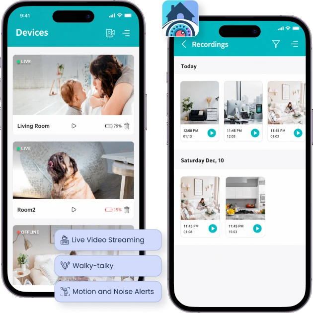 About the iHeartCam security camera app