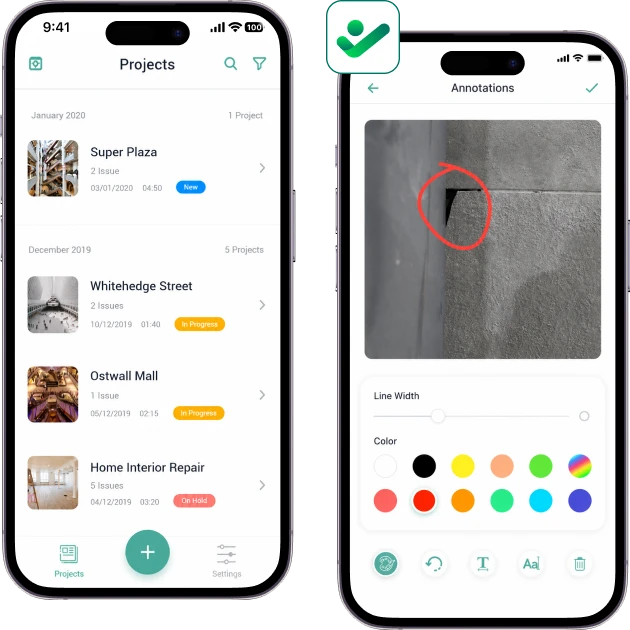 About the Snag construction inspection app