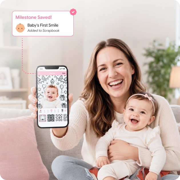 MyLovePics baby and pregnancy photo editor app