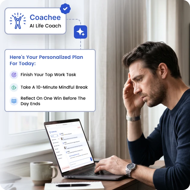 Coachee AI life coaching web app