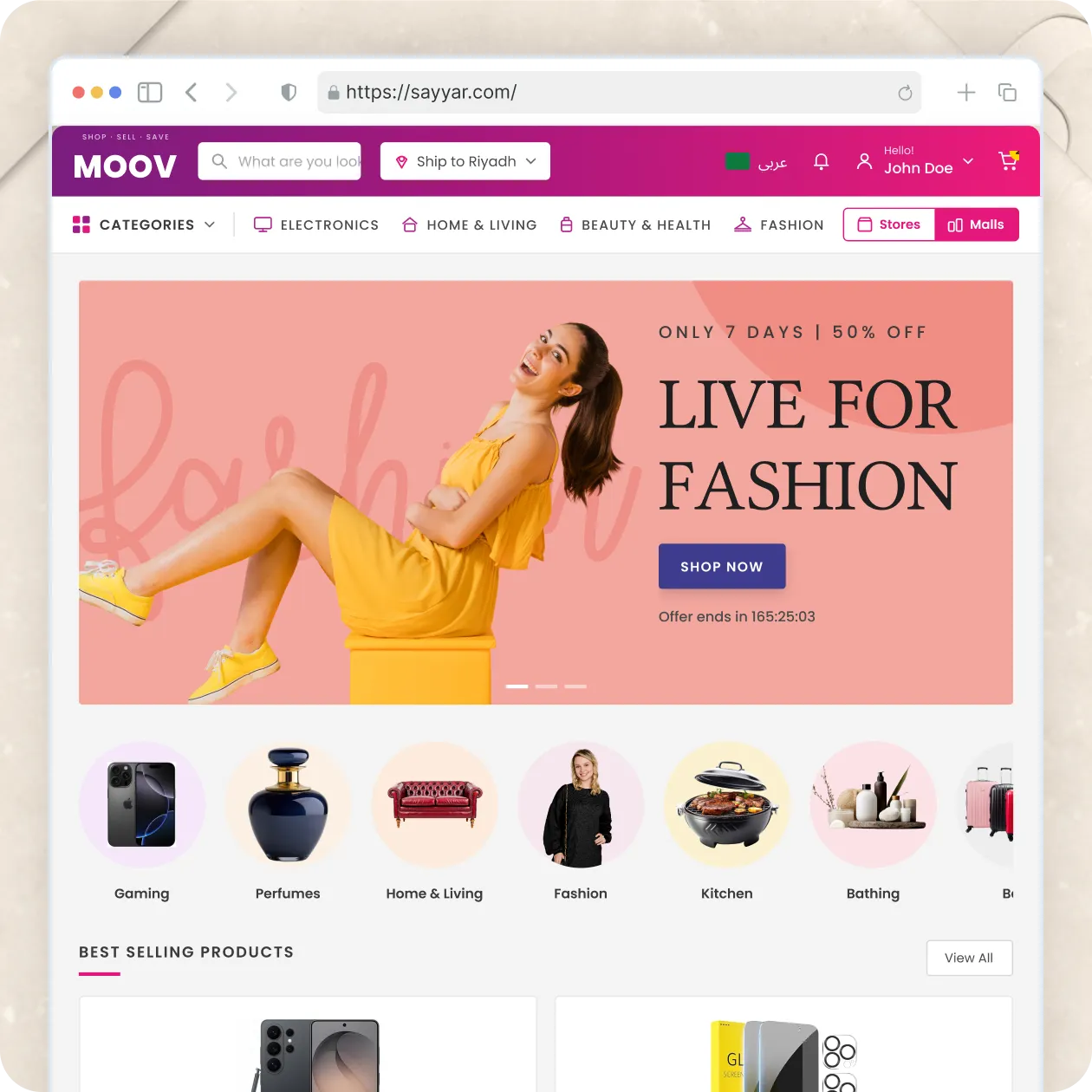 About the Moovstore multi-vendor marketplace platform