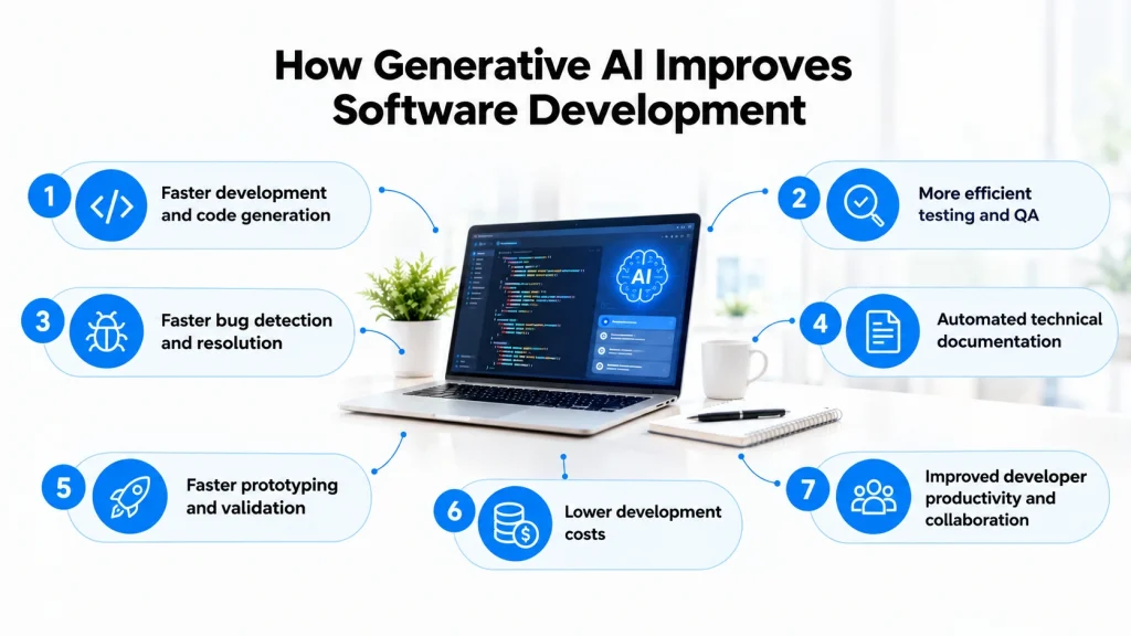 Key Benefits of Generative AI in Software Development