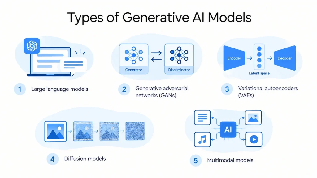 Types of Generative AI Models