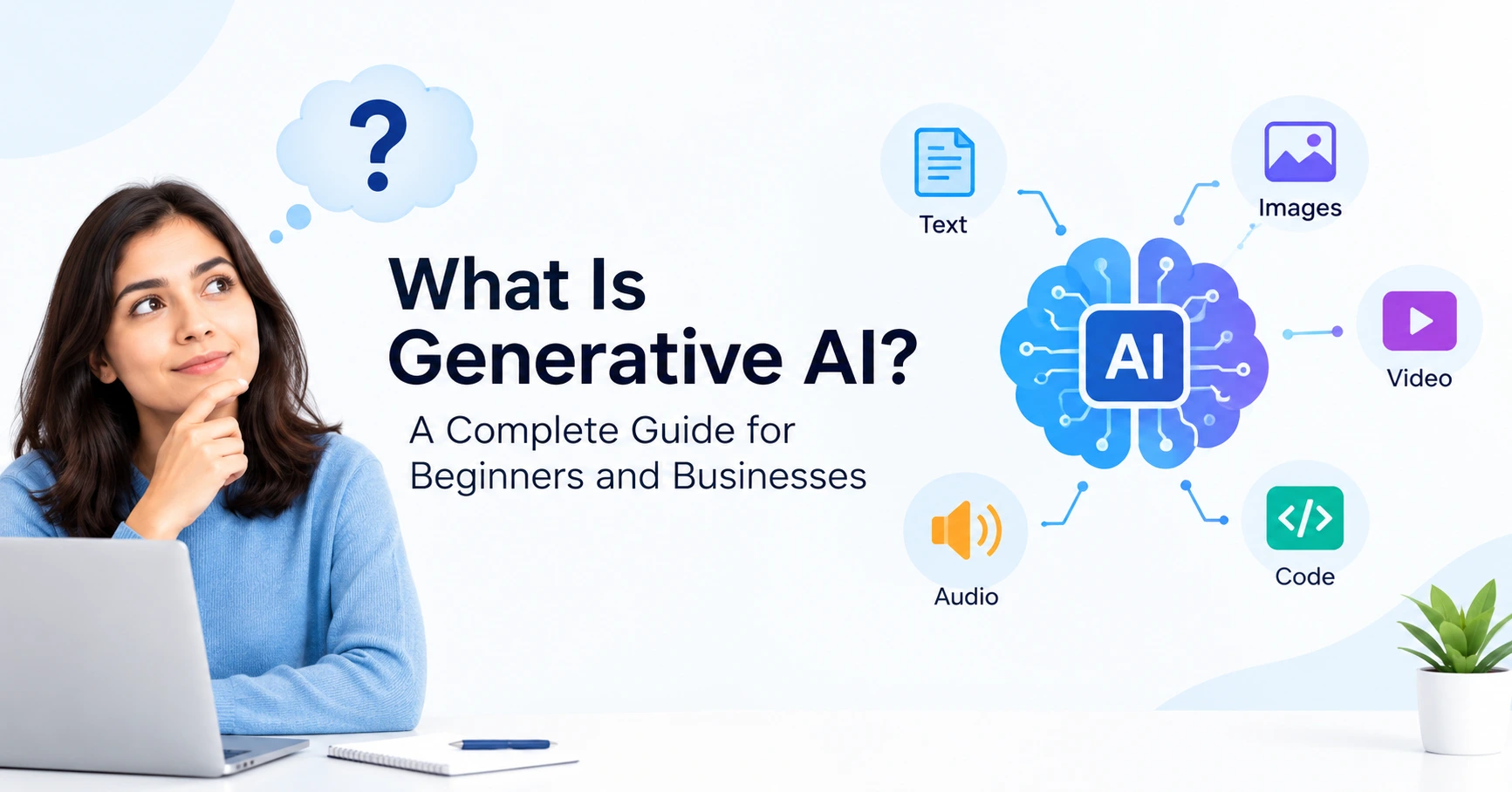 What Is Generative AI A Complete Guide for Beginners and Businesses