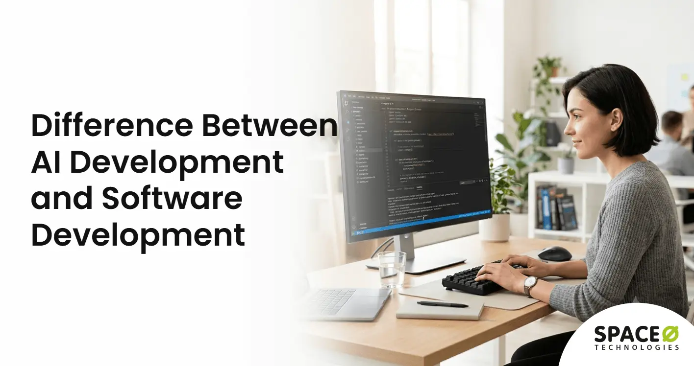 difference between ai development and software development (1)