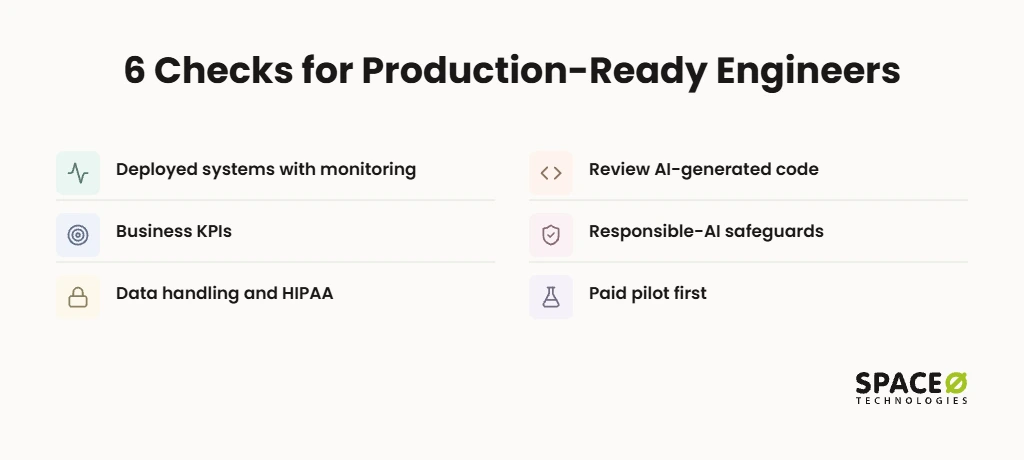 3. Vet for Production, Not Prototypes