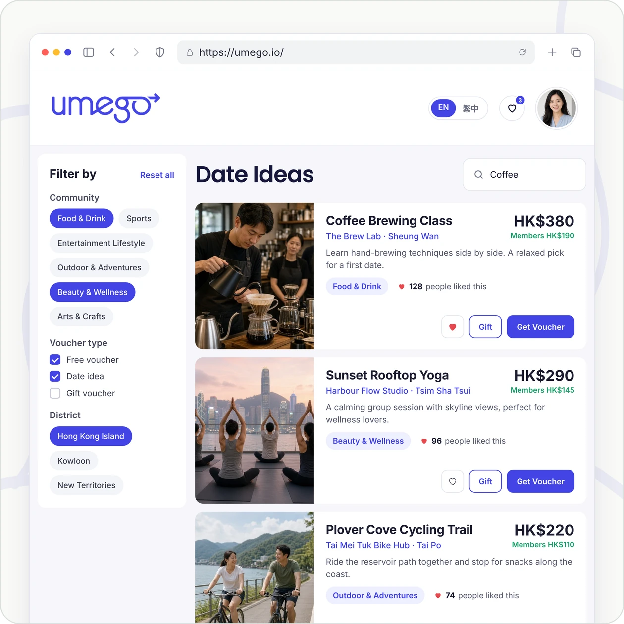 About Social Experience Platform for Hong Kong