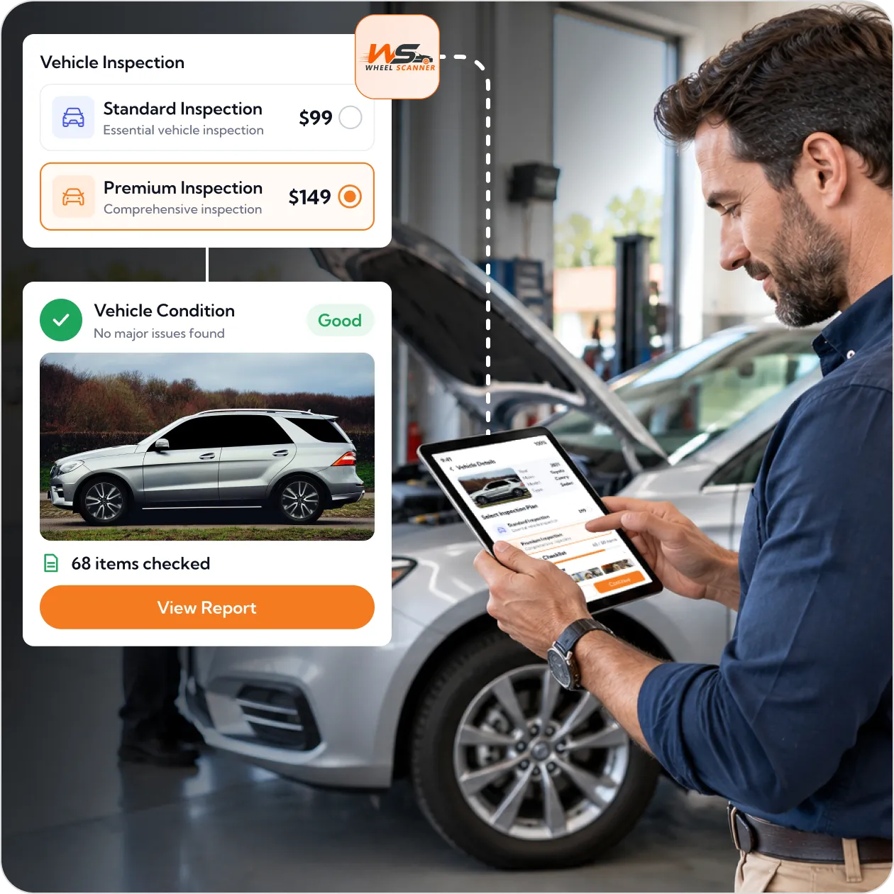 WheelScanner: Vehicle Inspection System for Used Vehicles